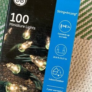 GE String-A-Long 100 Miniature incandescent Lights